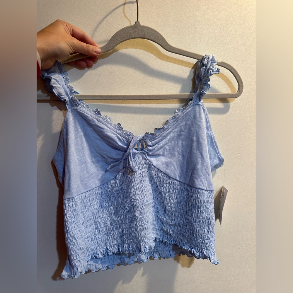 Women’s tank top light blue
